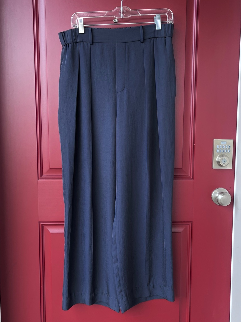 Like New Vince Culotte Pants in Dark Grey